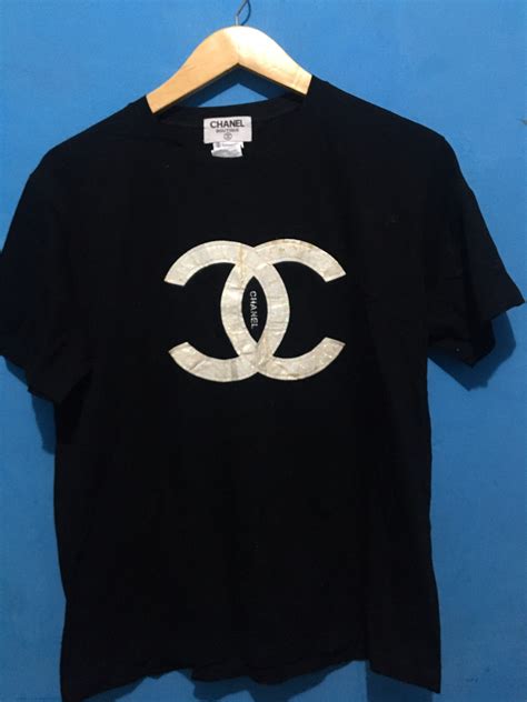 men's chanel t shirt|Chanel tee shirts vintage.